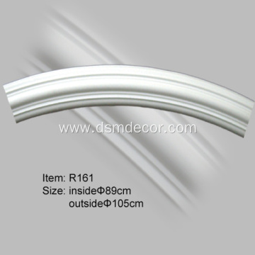 Curved Crown Moldings for Interior Decoration